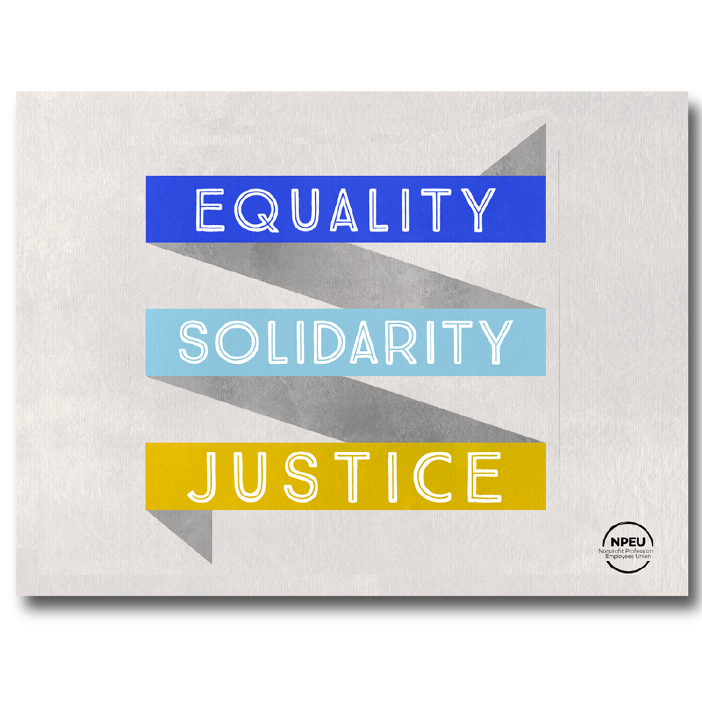 Equality Solidarity Justice Sticker